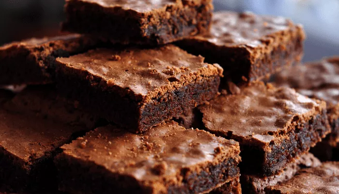 deliciosos brownies de chocolate