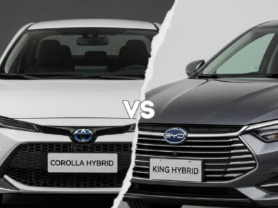Corolla Hybrid vs BYD King: Qual o Melhor Sedã Híbrido de 2025?