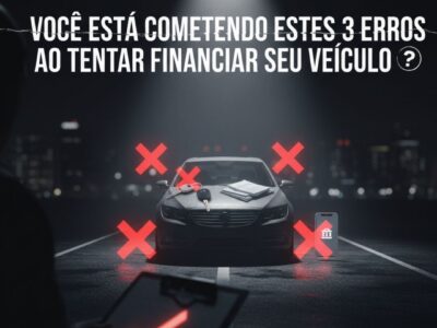 Você está Cometendo Estes 3 Erros ao Tentar Financiar seu Veículo