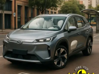 PUBLICIDADE: GAC Aion V, SUV chinês 5 estrelas no Euro NCAP no Brasil