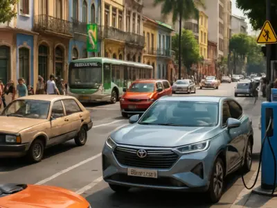 Vendas do Setor Automotivo no Brasil Recuam em Agosto; Eletrificação Avança Forte