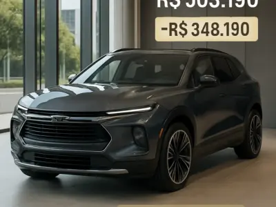 Chevrolet Blazer EV: R$ 503.190, mas desconto de R$ 155 mil para CNPJ
