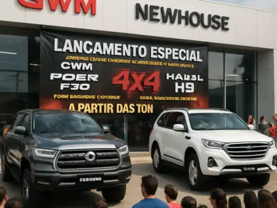 GWM Newhouse prepara fim de semana para lançar Poer P30 e Haval H9 4×4