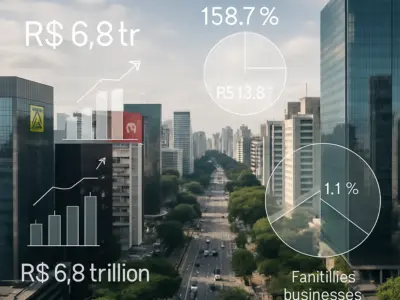 Montante de Crédito no Brasil Cresce 1,1% em Setembro, Mas Ritmo Desacelera