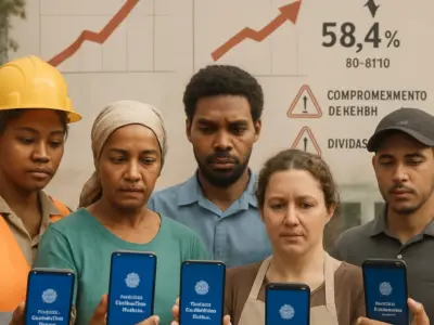 Crédito ao Trabalhador: 6.399 empréstimos com desconto em folha e juros crescentes