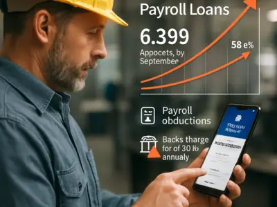 Crédito ao Trabalhador: 6.399 Empréstimos e Juros em Alta até Setembro